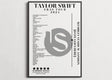 Taylor Swift Wembley August 2024 - Setlist Posters - Basic Style - Setlist