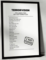 Terrorvision 28th September 2024 The Lemon Tree Aberdeen I Was There - Setlist