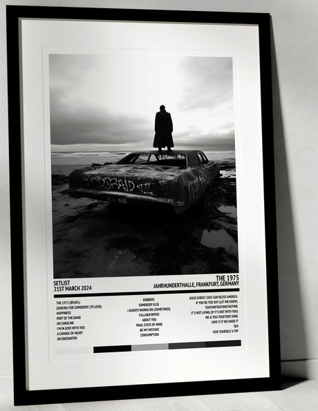 The 1975 Still… At Their Very Best Jahrhunderthalle Frankfurt 21st March 2024 - Setlist Tour Poster - Setlist