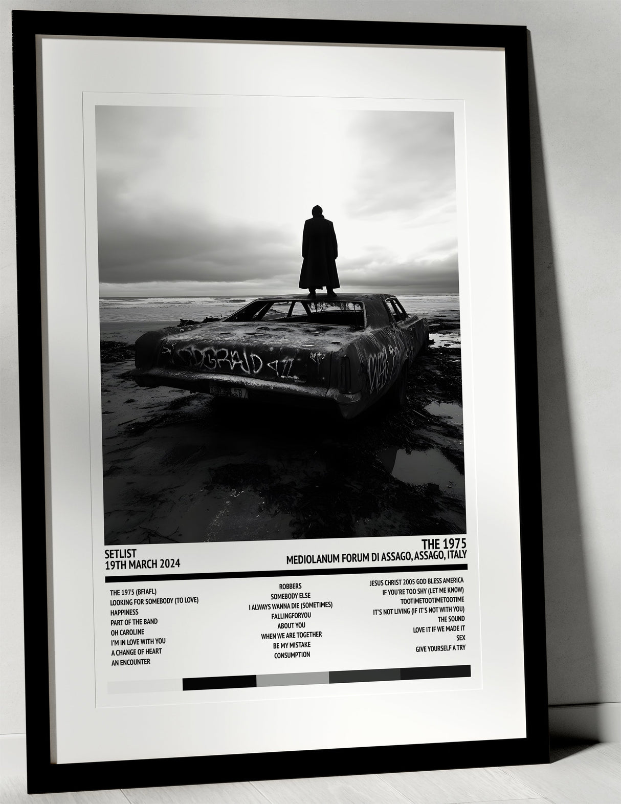 The 1975 Still… At Their Very Best Mediolanum Forum di Assago Assago 19th March 2024 - Setlist Tour Poster - Setlist