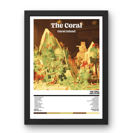 The Coral - Coral Island (2021) Poster - Setlist