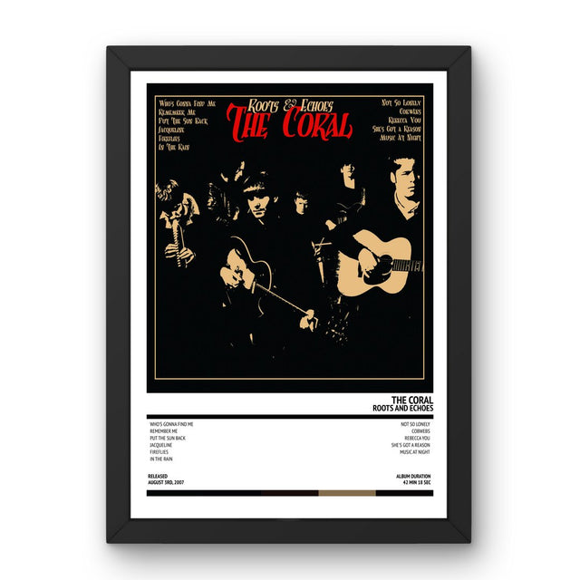 The Coral - Roots and Echoes (2007) Poster - Setlist