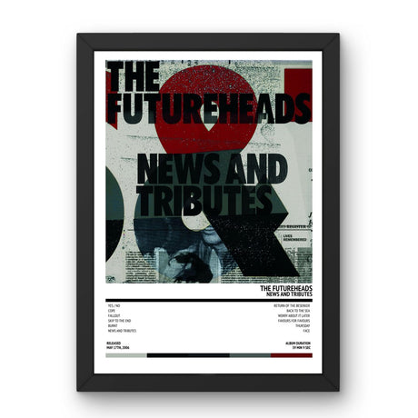 The Futureheads - News And Tributes (2006) Poster - Setlist