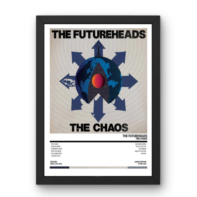 The Futureheads - The Chaos (2010) Poster - Setlist