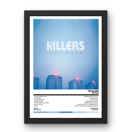 The Killers - Hot Fuss (2004) Poster - Setlist