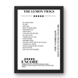 The Lemon Twigs Brudenell Social Club Leeds 11 September 2024 Setlist Poster - Setlist