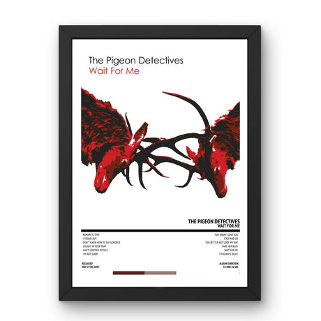 The Pigeon Detectives - Wait for Me (2007) Poster - Setlist