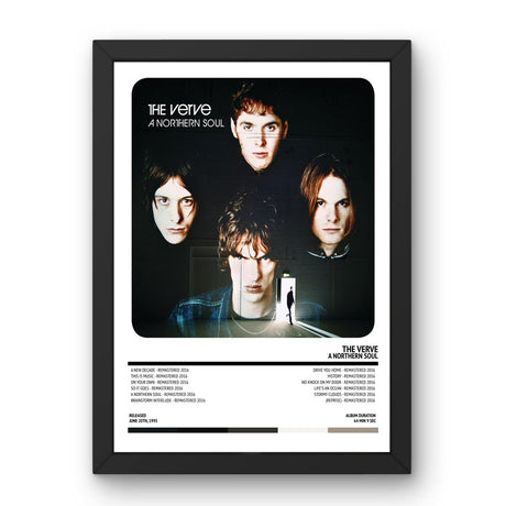 The Verve - A Northern Soul (1995) Poster - Setlist