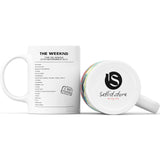 The Weeknd Kiss Land Fall Tour The O2 Arena London 27th November 2013 - Setlist Mug - Setlist