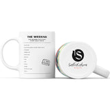 The Weeknd The Bomb Factory Osea Island 21st July 2015 - Setlist Mug - Setlist