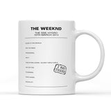 The Weeknd The SSE Hydro Glasgow 15th March 2014 - Setlist Mug - Setlist