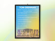 Tom Grennan TRNSMT Festival 2024 - Setlist Poster - Setlist