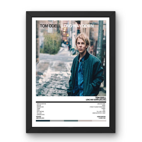 Tom Odell - Long Way Down (Deluxe) (2013) Poster - Setlist