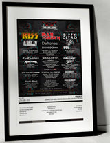 Volbeat Servant of the Road Donington Park Castle Donington 12th June 2022 - Setlist Tour Poster - Setlist