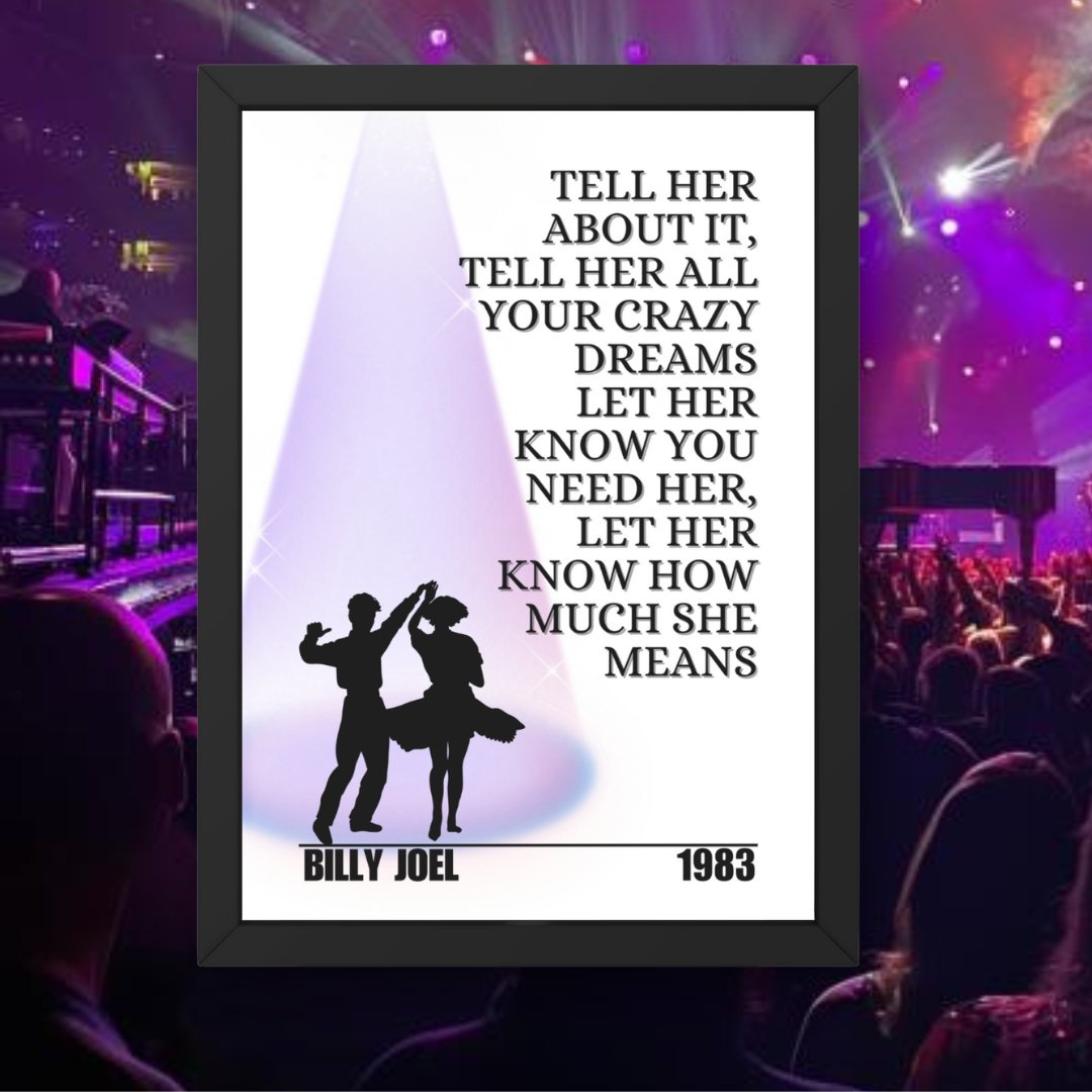 Billy Joel Tell Her About It Lyrics - Setlist