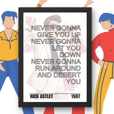 Rick Astley Never Gonna Give You Up Lyrics - Setlist